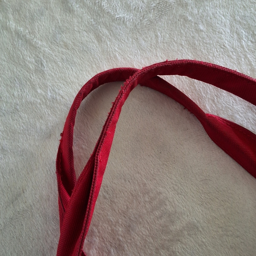 Herschel Supply Company Camo & Blue Bag W/ Red Straps - Picture 5 of 6